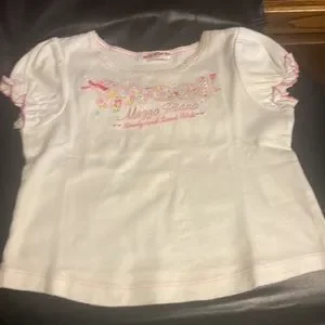 新品未開封　mezzo piano 110 Mezzo Piano T-shirt 110 Size 2 Set Long Sleeve Strawberry
